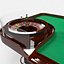 roulette table desk round toe