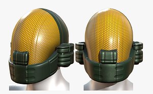 gas mask 3D model