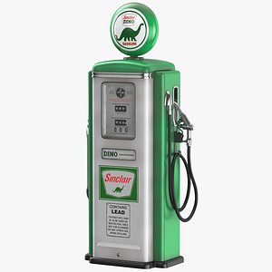 Detailed Dino Gas Pump