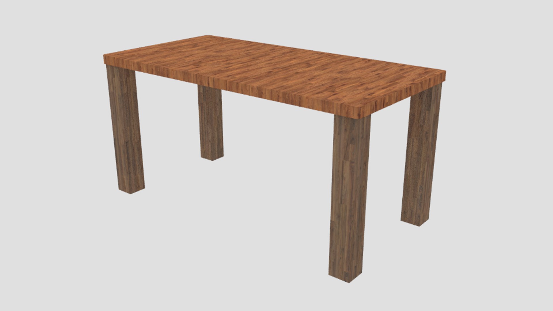 Wooden Tables Obj Free