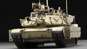 M1A2 SEP v2 Abrams Remake With 11 Camo and Mine Trawl 3D