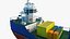 Salvage Vessel Crane Workboat Marine Recovery Vessel