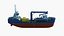 Salvage Vessel Crane Workboat Marine Recovery Vessel