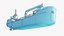 Salvage Vessel Crane Workboat Marine Recovery Vessel