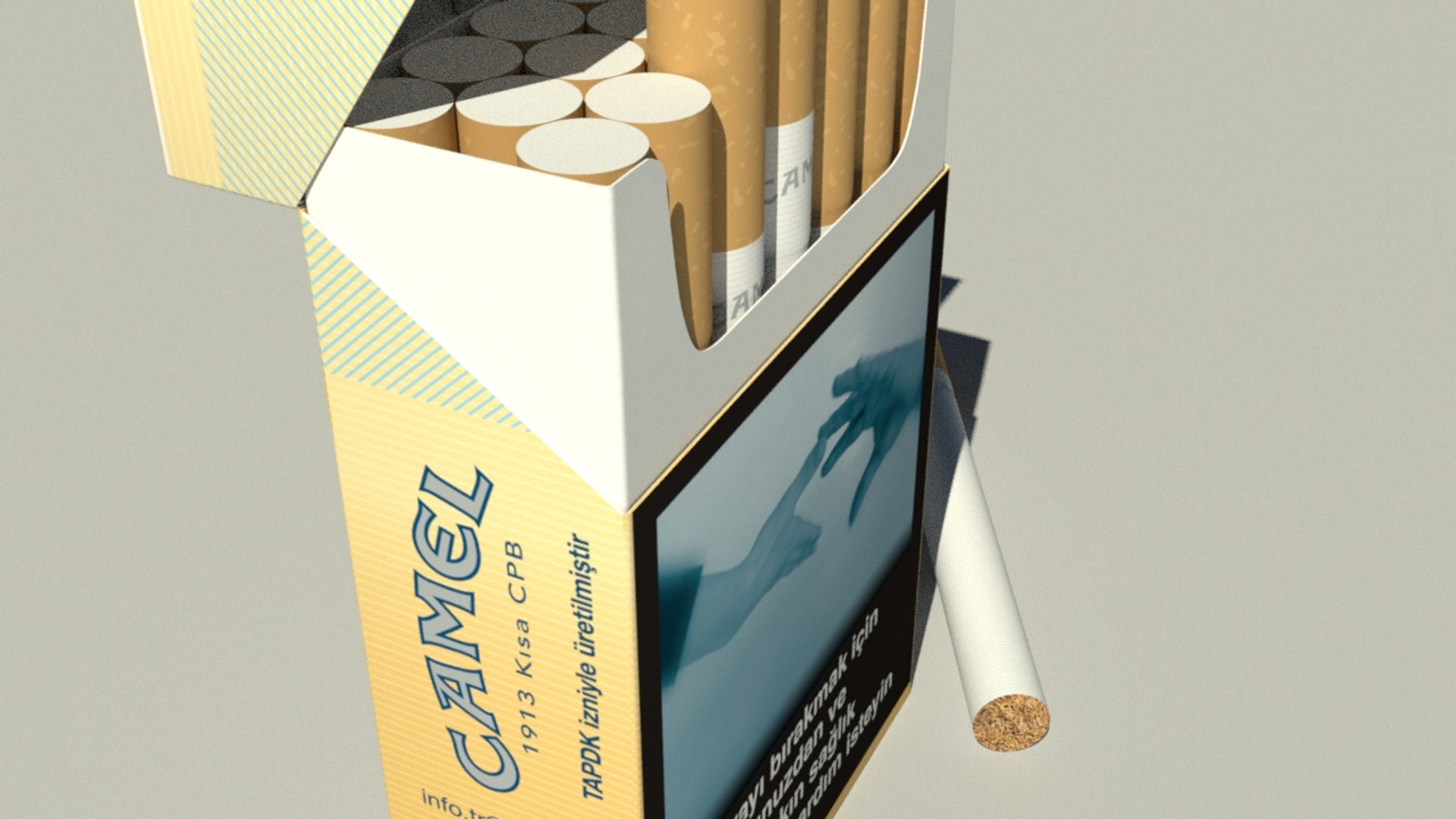 Camel Cigarettes 3d Max