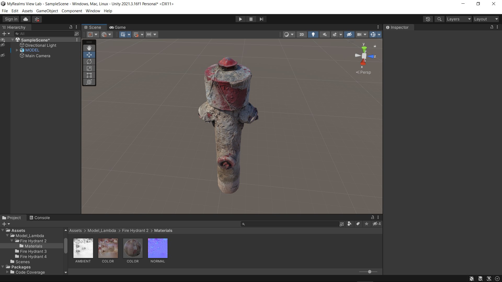 3D Fire Hydrant 2 Model - TurboSquid 2125895