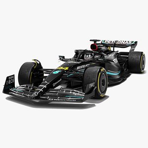 3D Mercedes W14 F1 Team Season 2023