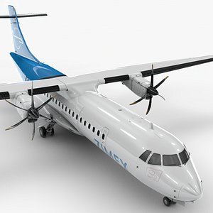 ATR 72 ZIMEX L1663 3D model