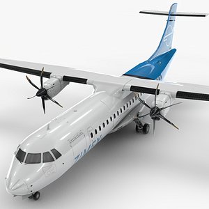 ATR 72 ZIMEX L1663 3D model