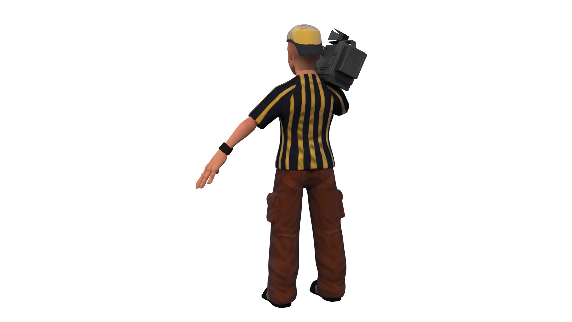 cameraman model https://p.turbosquid.com/ts-thumb/5w/IJu7N8/940sD9SN/cameraman_2/png/1547314421/1920x1080/fit_q87/1b304eda64fb93a8d558a35e259536eb0da6ec83/cameraman_2.jpg