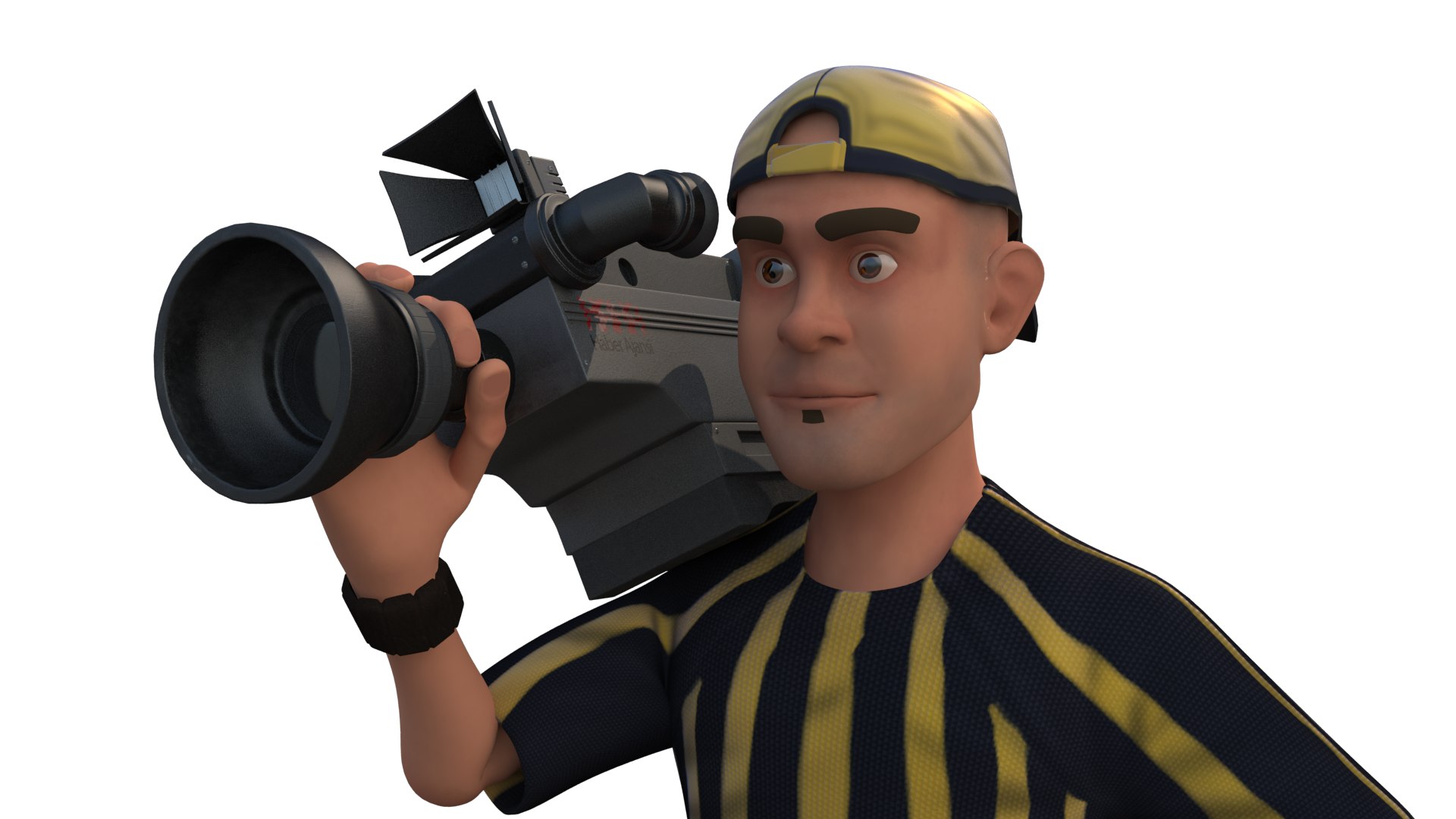 cameraman model https://p.turbosquid.com/ts-thumb/5w/IJu7N8/hGqhLVbL/cameraman_3/png/1547314421/1920x1080/fit_q87/111b7189aa8d3ddd6a5fc1e894535e2232fa04f1/cameraman_3.jpg