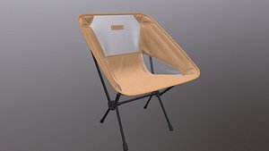3D Folding chair model