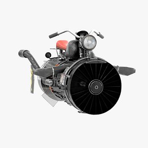 3D model Jetbike