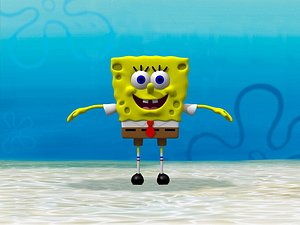 spongebob squarepants 3d lwo