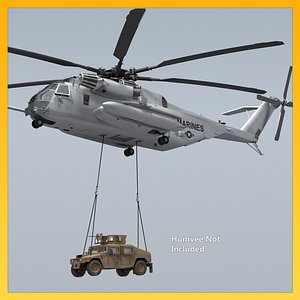 CH-53 Military Helicopter