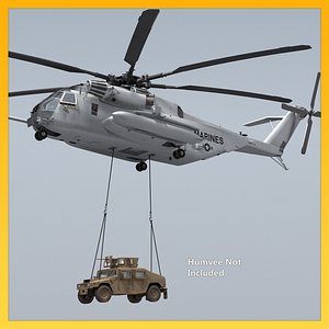 CH-53 Military Helicopter