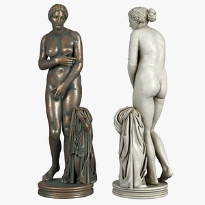 3d marble capitoline aphrodite model