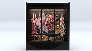 3D meat food model