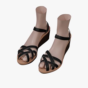 sandals 3d model