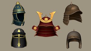 05 Asian Medieval Helmet Collection