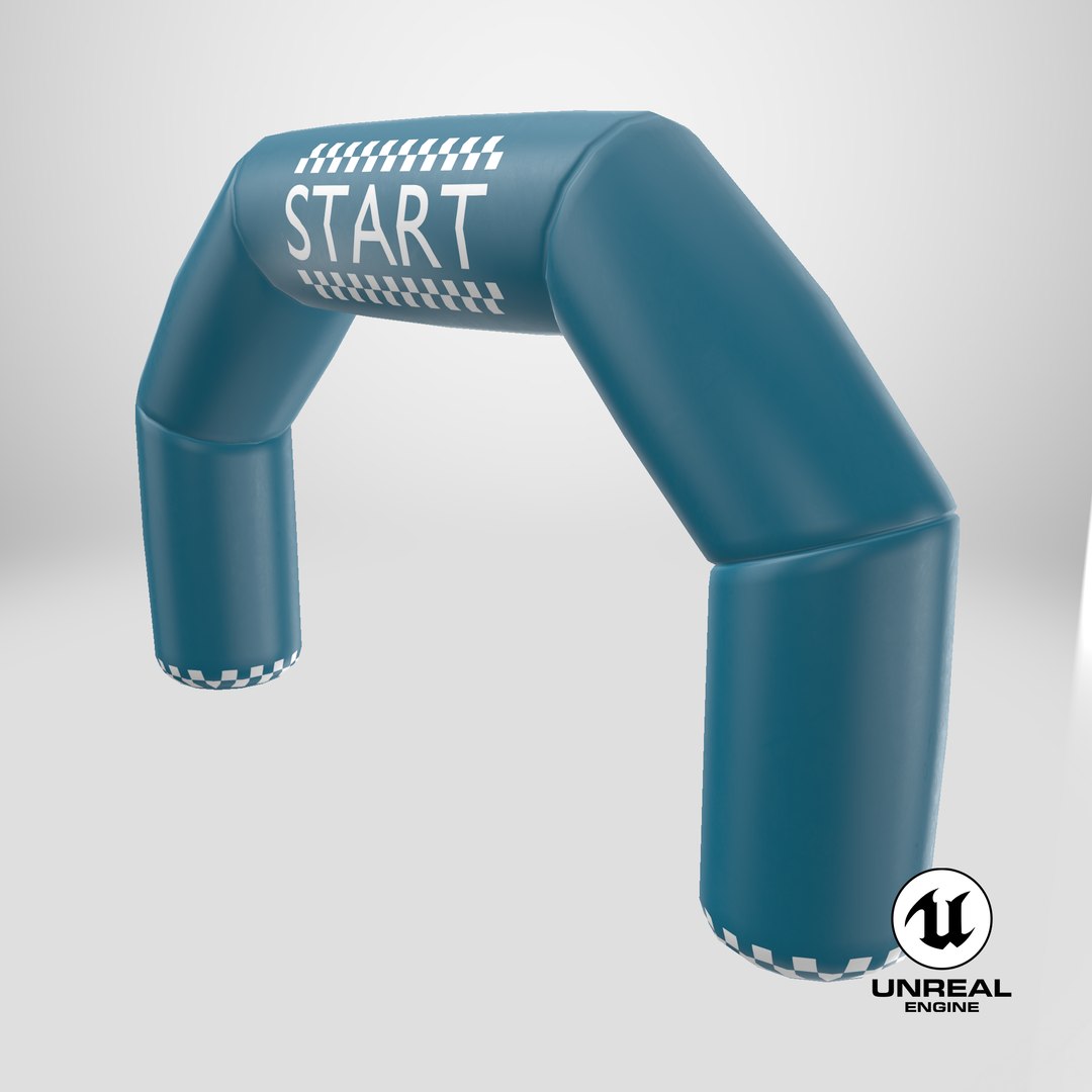 Inflatable Gate - Start And Finish 3D - TurboSquid 2388999