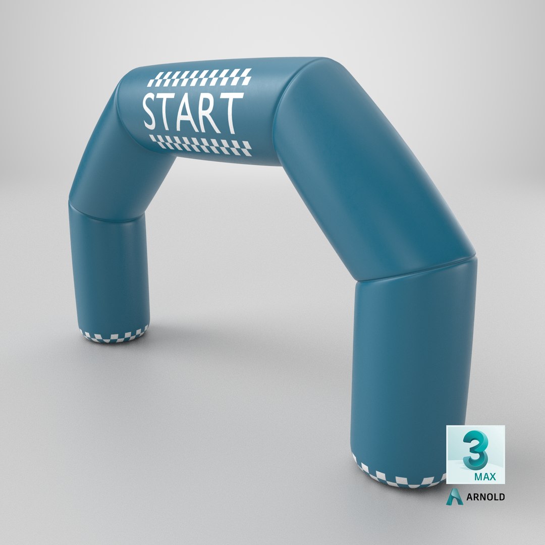Inflatable Gate - Start And Finish 3D - TurboSquid 2388999