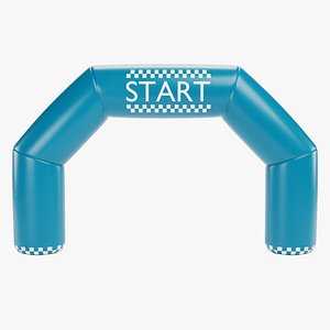 Inflatable Gate - Start and Finish 3D