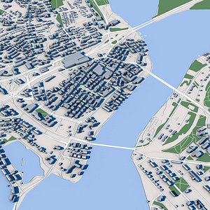Rovaniemi City Finland model
