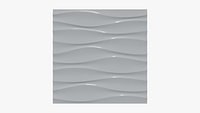 Decorative seamless Wall Panel Waves print