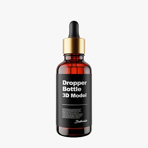 Amber Glass Dropper Bottle 2
