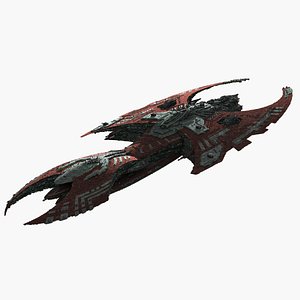 Large Scifi Space Cruiser