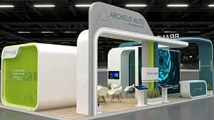 3D 3D Booth model