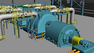 nuclear power plant model