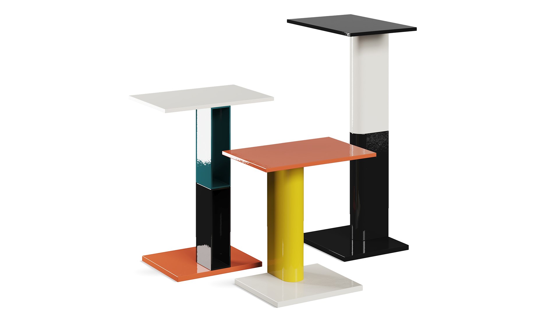 Mutina Rivington Coffee Tables Model - TurboSquid 2262104