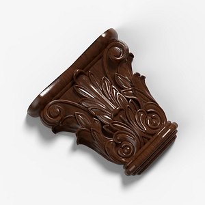 3D model Carved decor KP 012