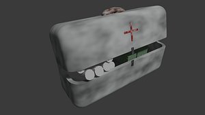 3D FirsPost-Apocalyptic First Aid Kitt