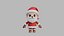 Papai Noel fofo