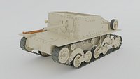 Cartoon Semovente L40 da 47-32 Tank
