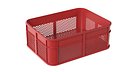 Plastic Food Crate Red