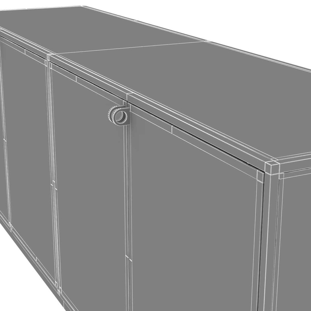 3D cabinet living room hendrick model - TurboSquid 1530754