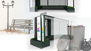 ARCHITECT EXTERIOR DESIGN AKSESUAR 3D model