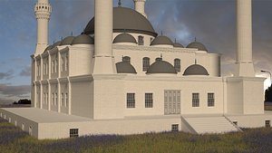 mosque 3D model