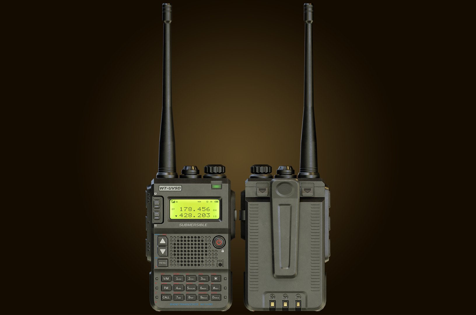 3D Walkie Talkie https://p.turbosquid.com/ts-thumb/5x/R7pVEP/eZ/cycles7/jpg/1642953910/1920x1080/fit_q87/147a3a9c94c173db219a8c46ff49c99449a70348/cycles7.jpg