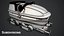 roller coaster cart train 3D model