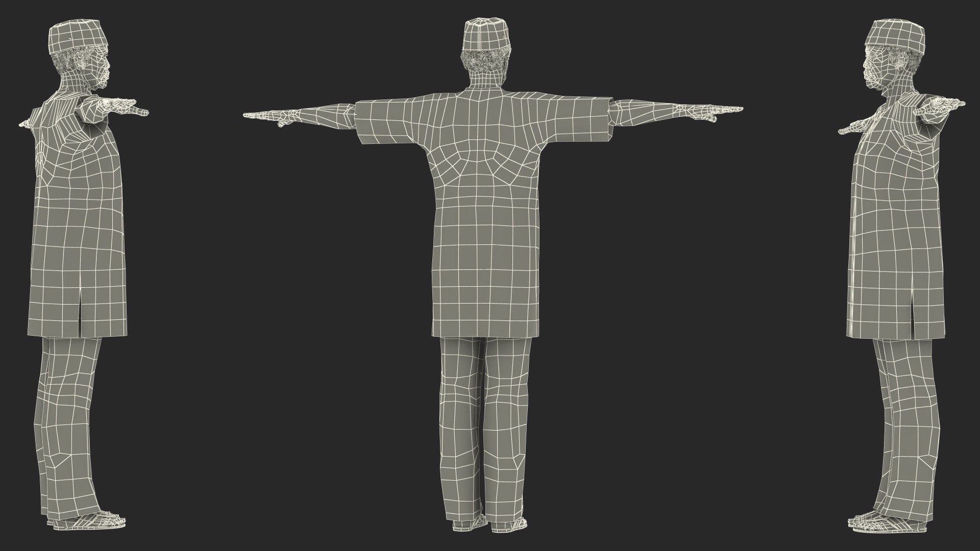 Traditional Style Black Elderly Man T-Pose 3D model https://p.turbosquid.com/ts-thumb/5x/a3Zkjv/hi/traditionalstyleblackelderlymantposemb3dmodel022/jpg/1673906422/1920x1080/fit_q87/d83f75d83729c8b5d186b6f84db6a53dc1aead00/traditionalstyleblackelderlymantposemb3dmodel022.jpg