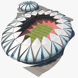 3d model stadium