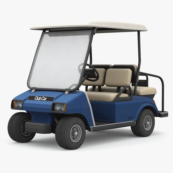 3D Clubcar golf cart