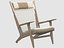 Кресло PP129 Автор Hans J. Wegner