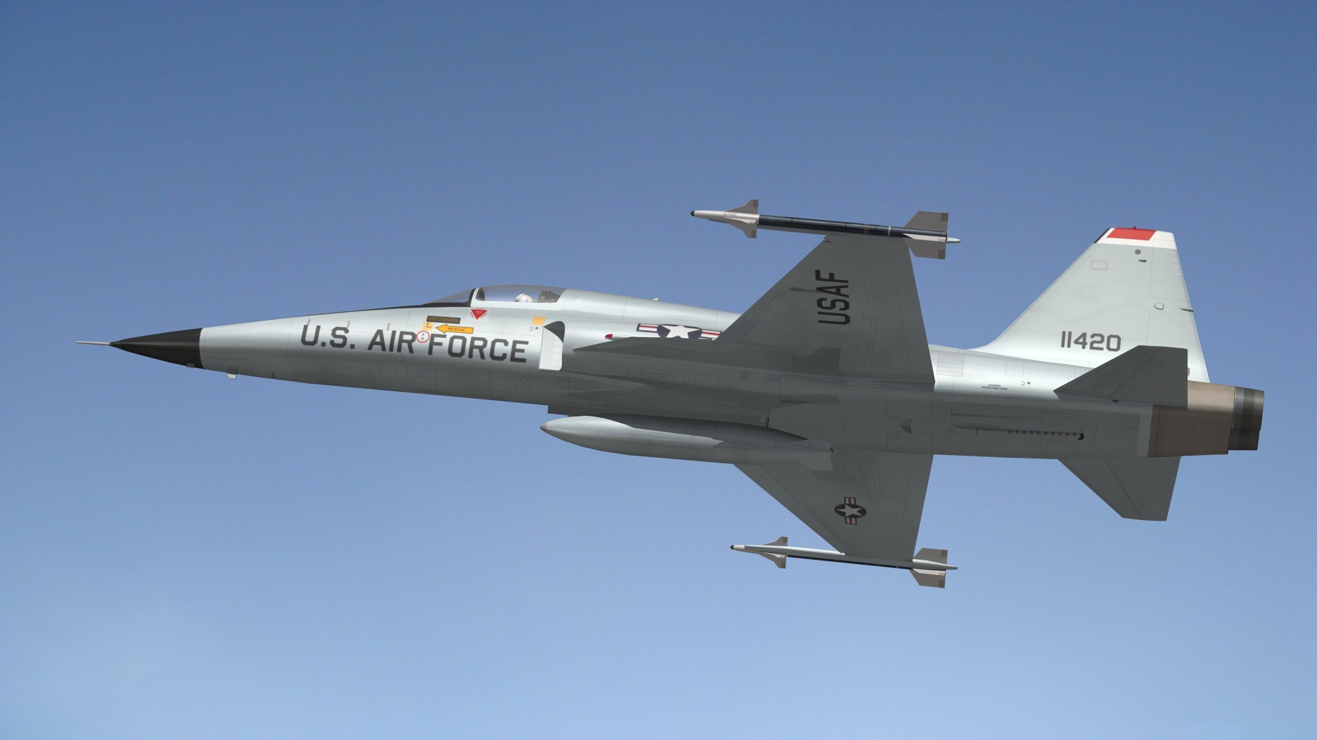 F5E Tiger II USAF model https://p.turbosquid.com/ts-thumb/5x/kvXpwq/rh/f5ucpr9/jpg/1686046653/1920x1080/fit_q87/4e20c4aab988b6c5087711fed41fcf57fa7982fc/f5ucpr9.jpg