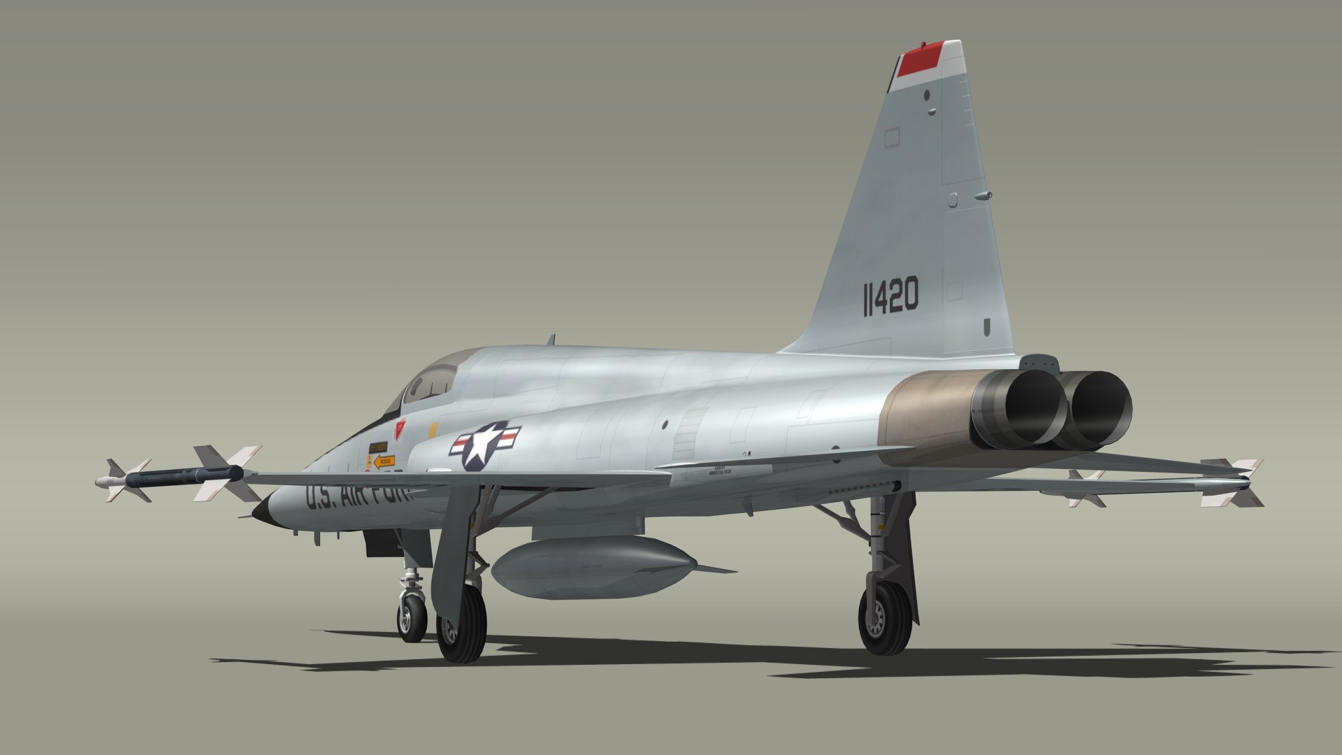 F5E Tiger II USAF model https://p.turbosquid.com/ts-thumb/5x/kvXpwq/vk/f5ucpr17/jpg/1686046656/1920x1080/fit_q87/c0340896e4455974bed105bf8e7b3cfe3b9c8f0d/f5ucpr17.jpg